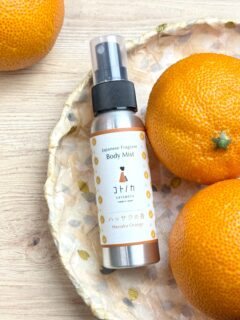 ボディミスト- ハッサクの香 -
シュッとひと吹き🍊༄ Coolにリフレッシュ!
爽やかな柑橘の香りで気分もクリア💫
全身に使える軽やかなフレグランスミスト
お出かけ前にも外出中にも◎
ひんやりいい香りに包まれ心地いい𓈒𓏸
暑い季節におすすめのアイテムです!
コトノカ ボディミスト ハッサクの香
オンラインショップ|直営店:よしとよ京都駅店・嵐山店
#コトノカ #cotonoca #ハッサクの香
#ボディミスト#京都お土産